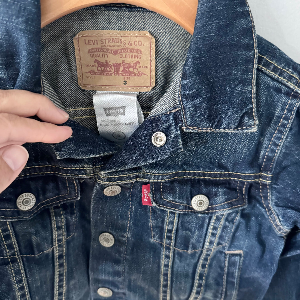Levi's / Denim jacket / 3Y