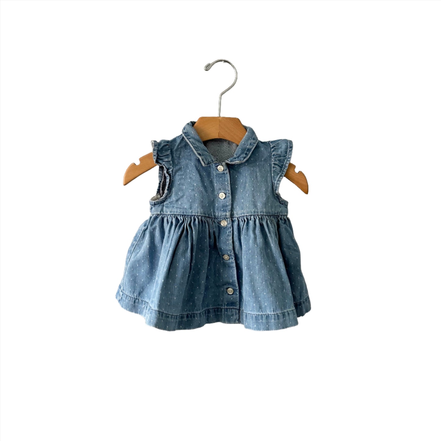 Gap / Denim tank dress / 6-12M