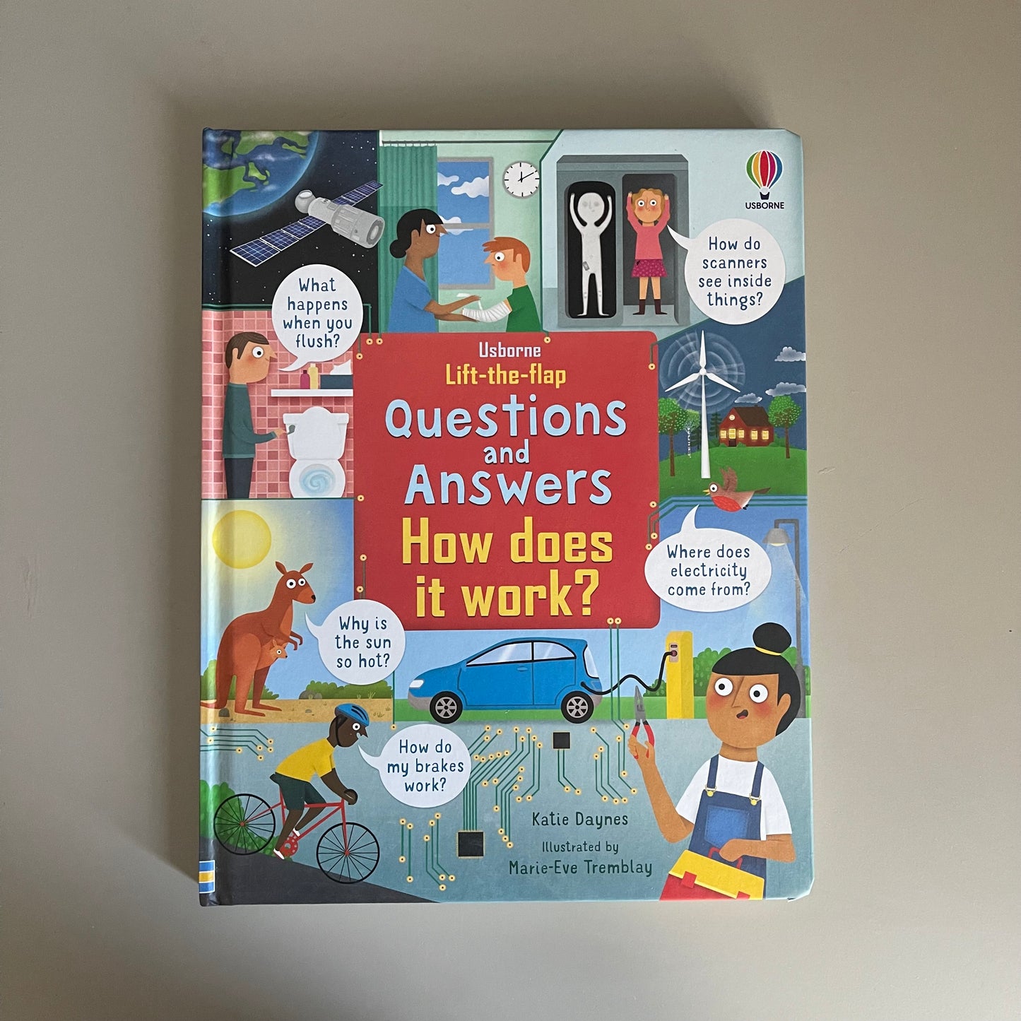 [Brand New] Usborne Lift-the-flap: Questions and Answers - How Does it Work?