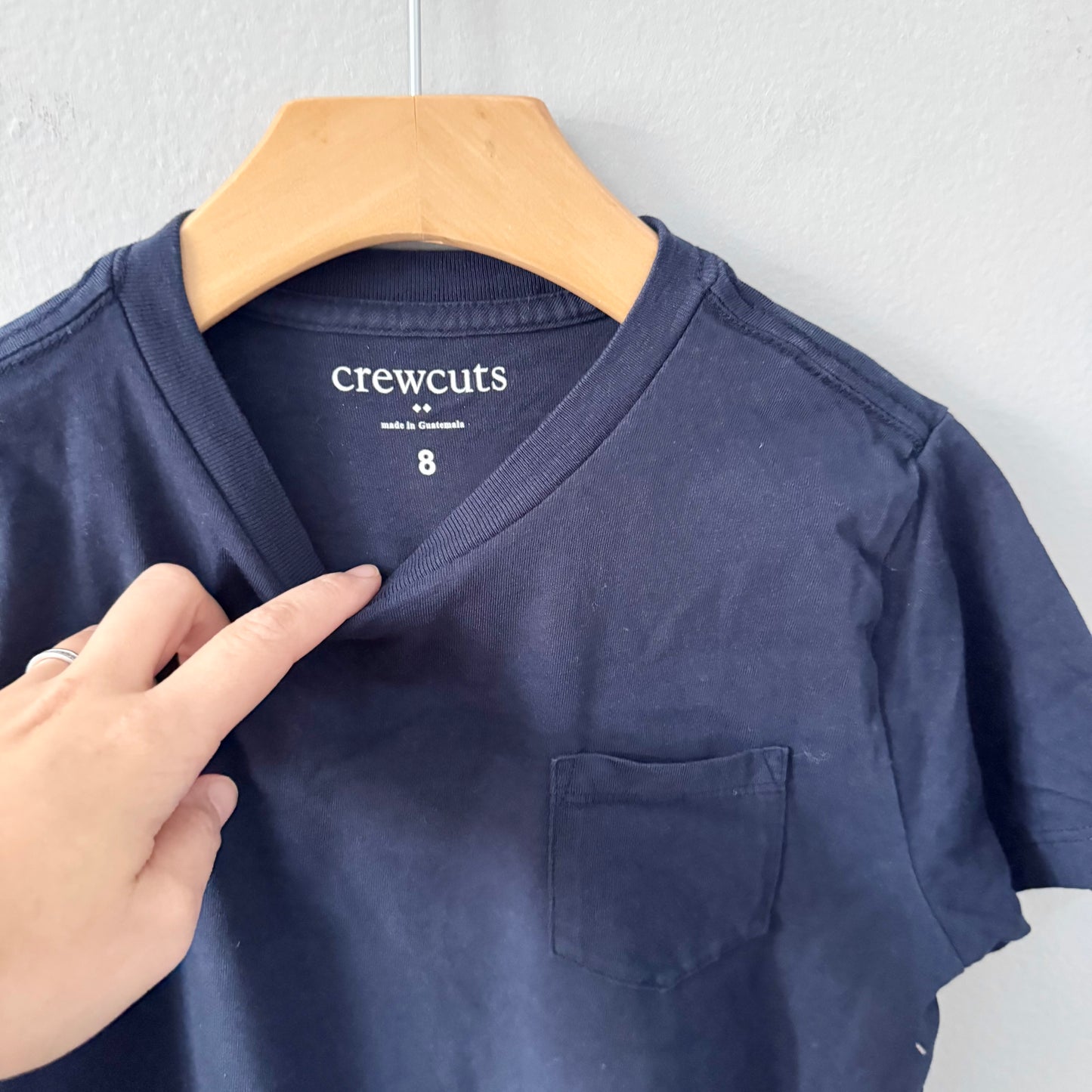 Crewcuts / Navy T-shirt / 8Y