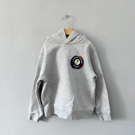 Jacadi / Light grey hoodie / 10Y