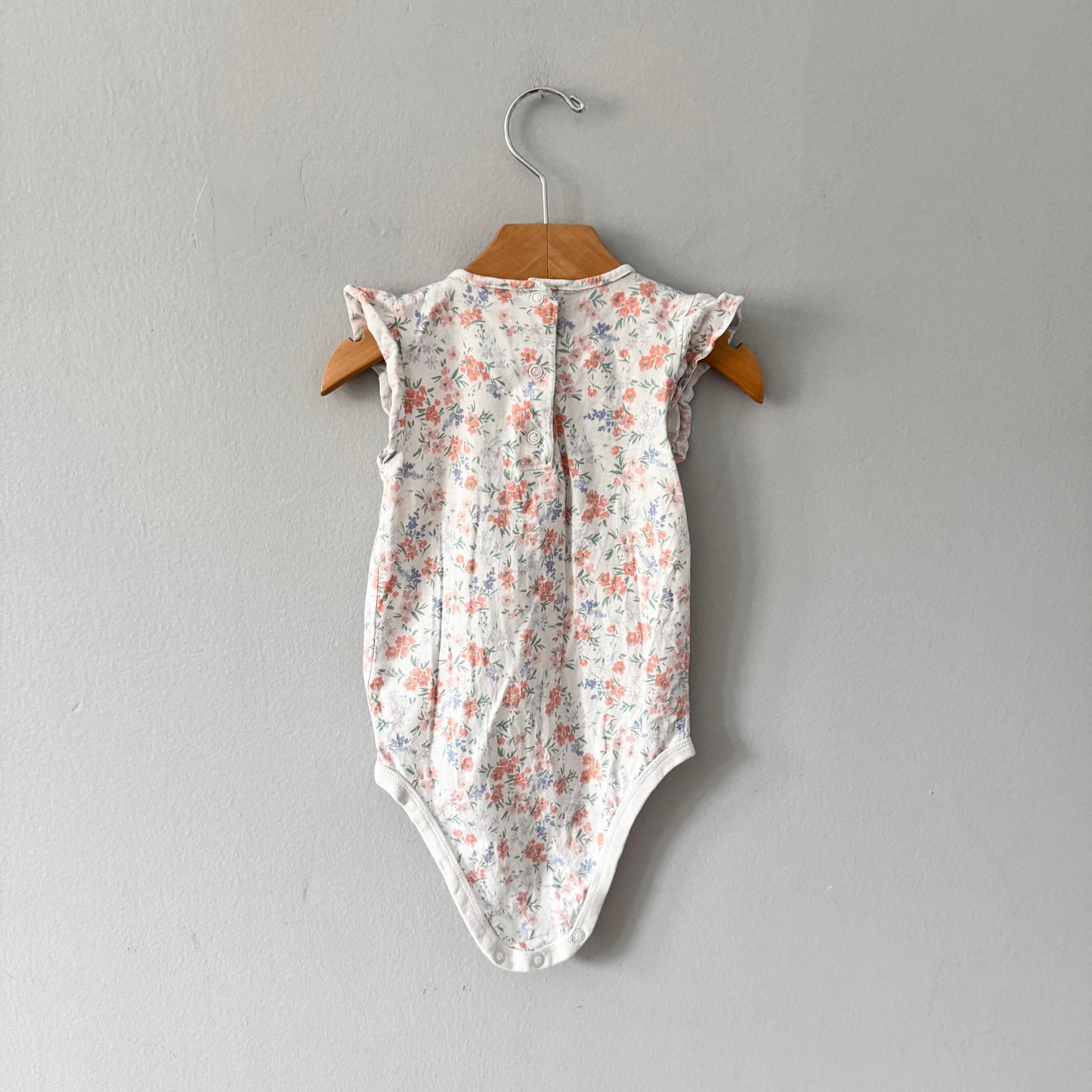 Bébé B'gosh / Grenouillère florale blanche / 24M