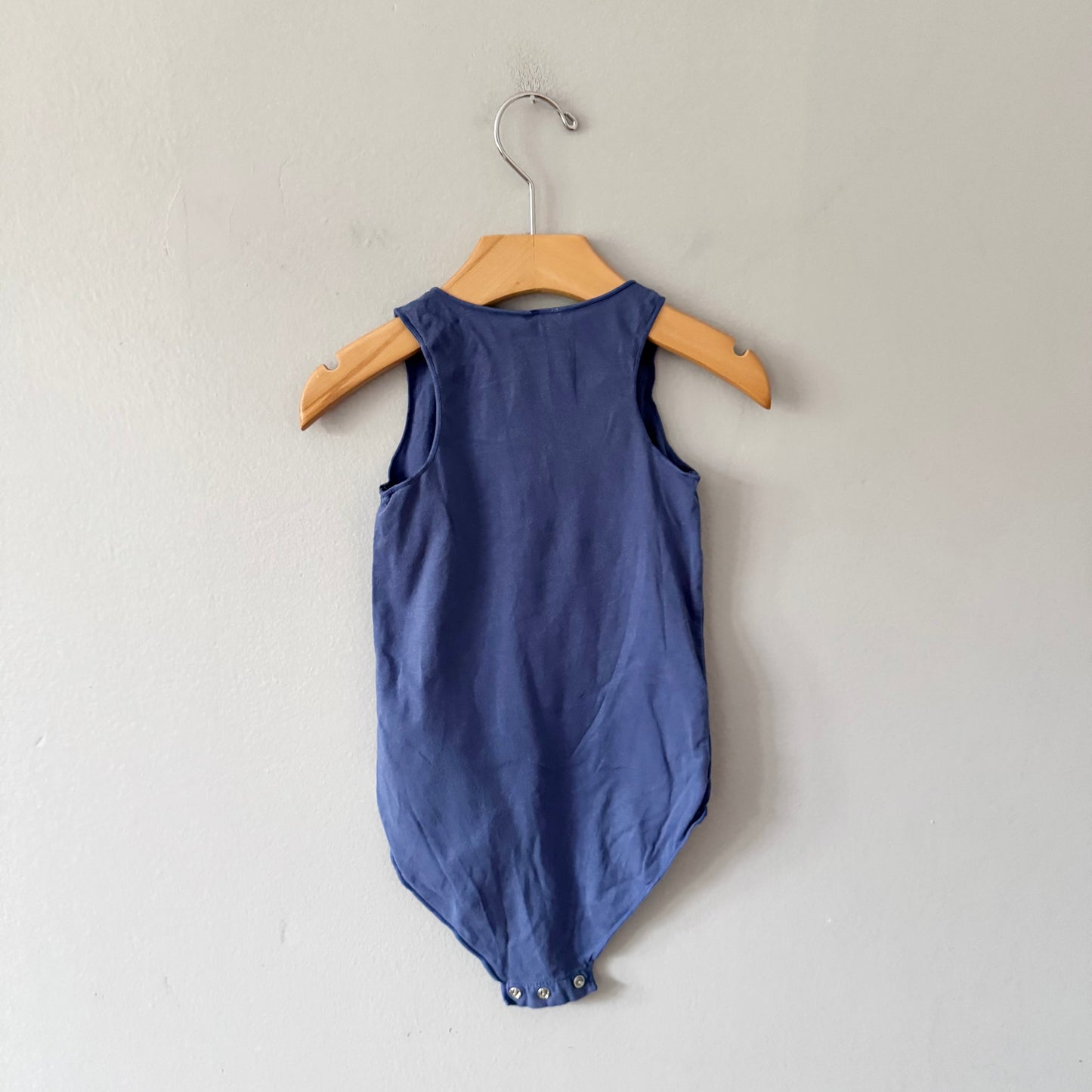 Bonds / Smokey blue tank onesie / 18-24M