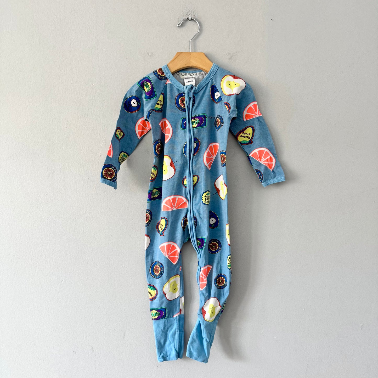 Bonds / Wondersuit - Blue x orange / 12-18M