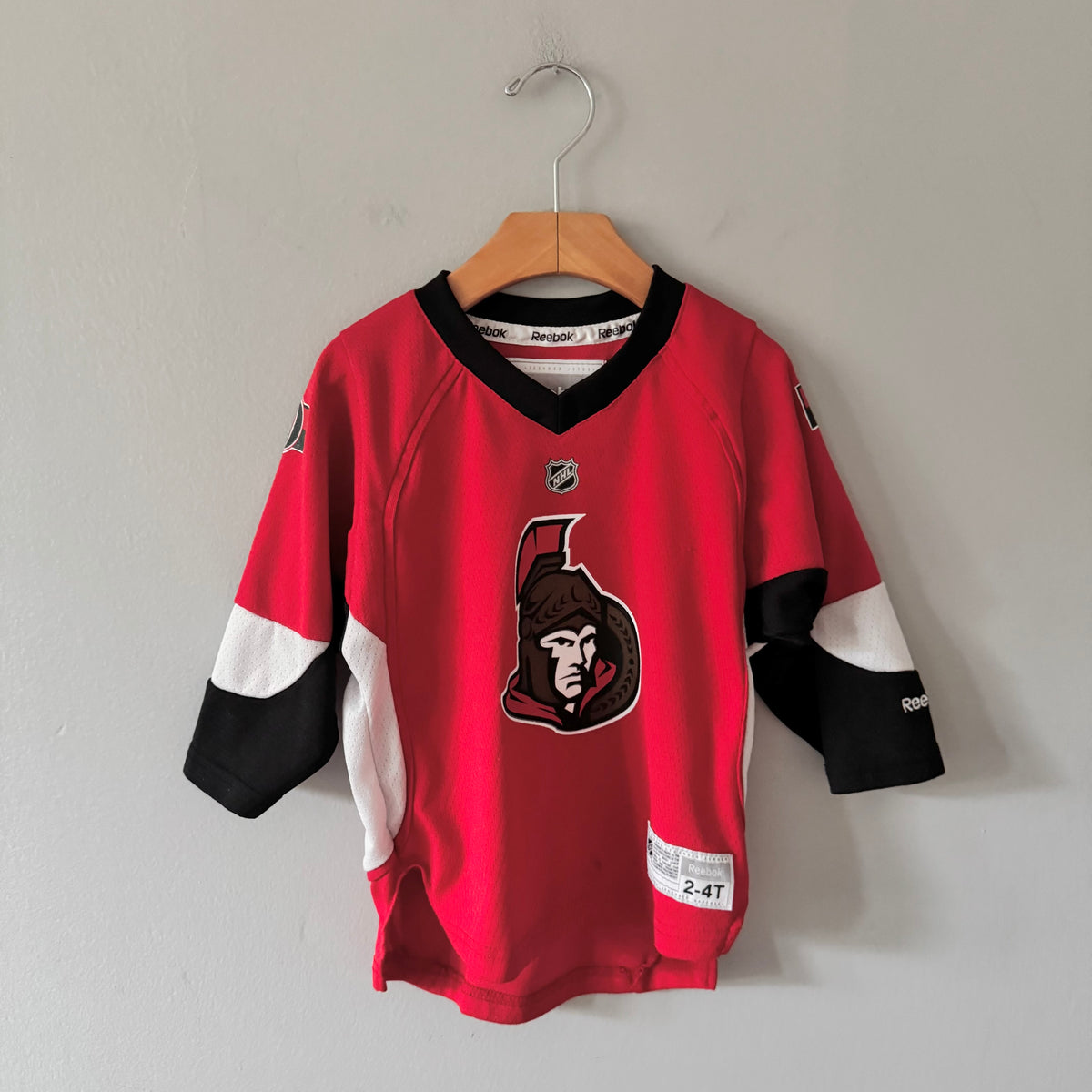 NHL / Reebok Ottawa jersey / 2-4T