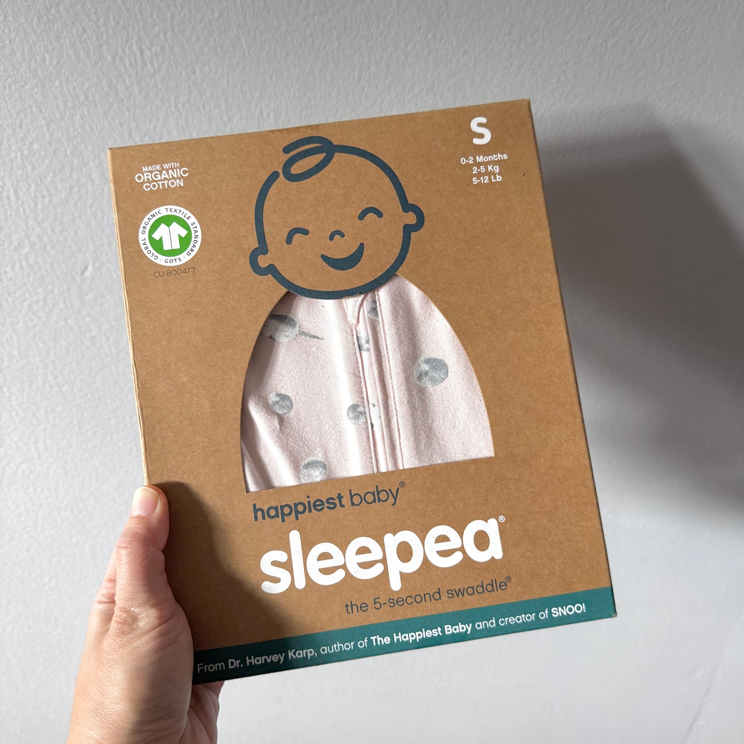 Happiest baby / Sleepea swaddle / S(0-2M) - New in box