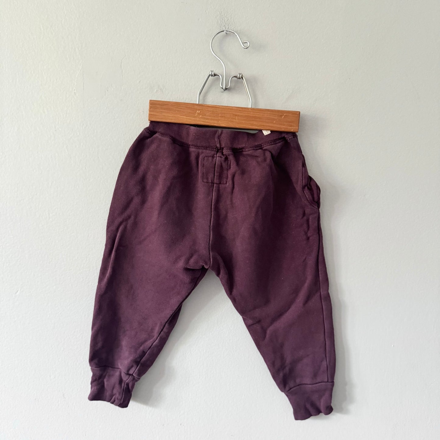 Mini mioche / Purple sweatpants / 2Y