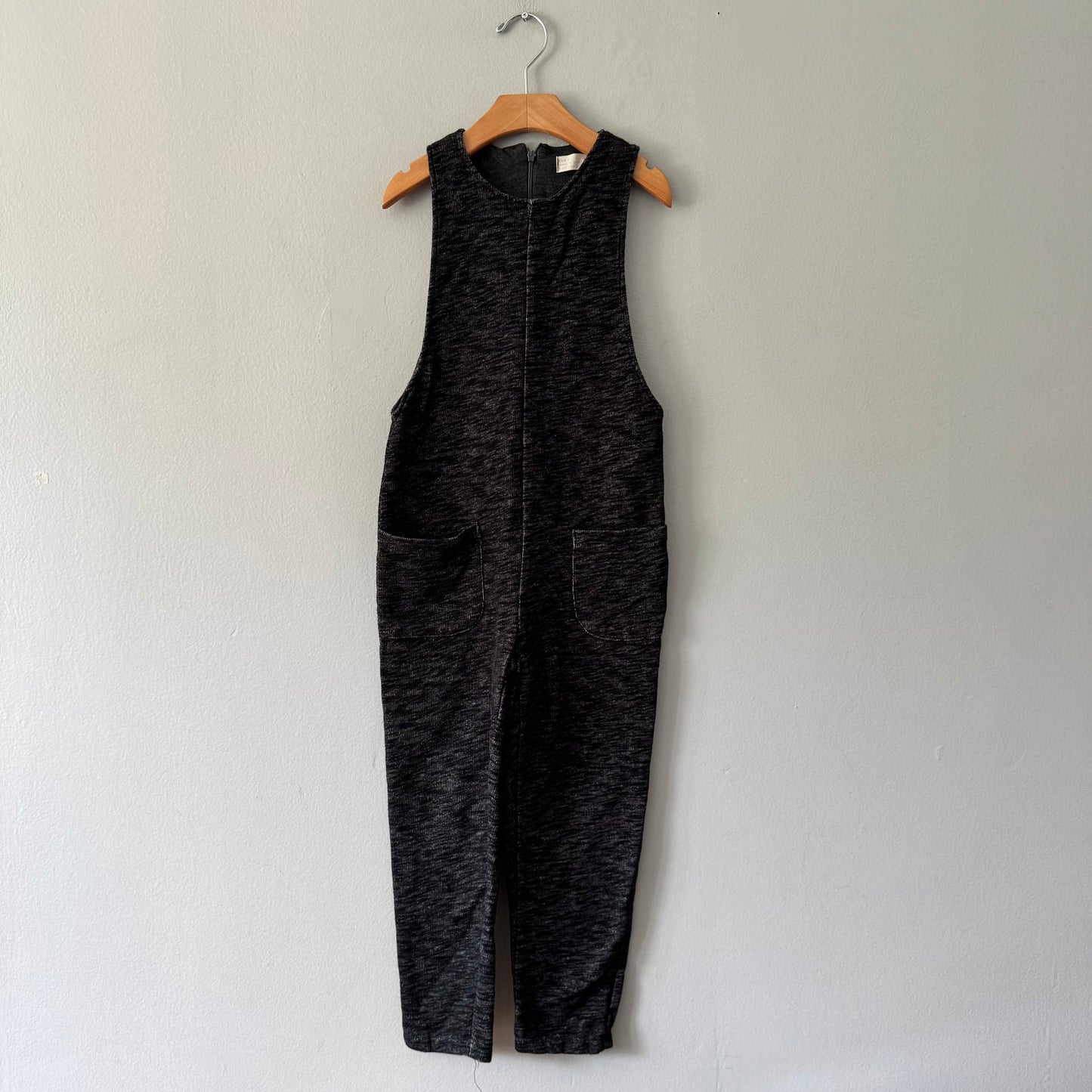 Zara / Black crew overalls / 7Y
