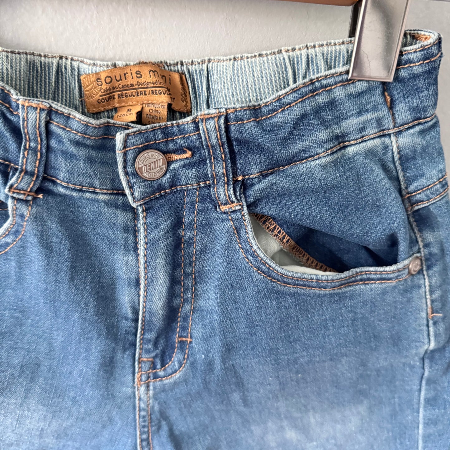 Souris mini / Denim shorts / 8Y