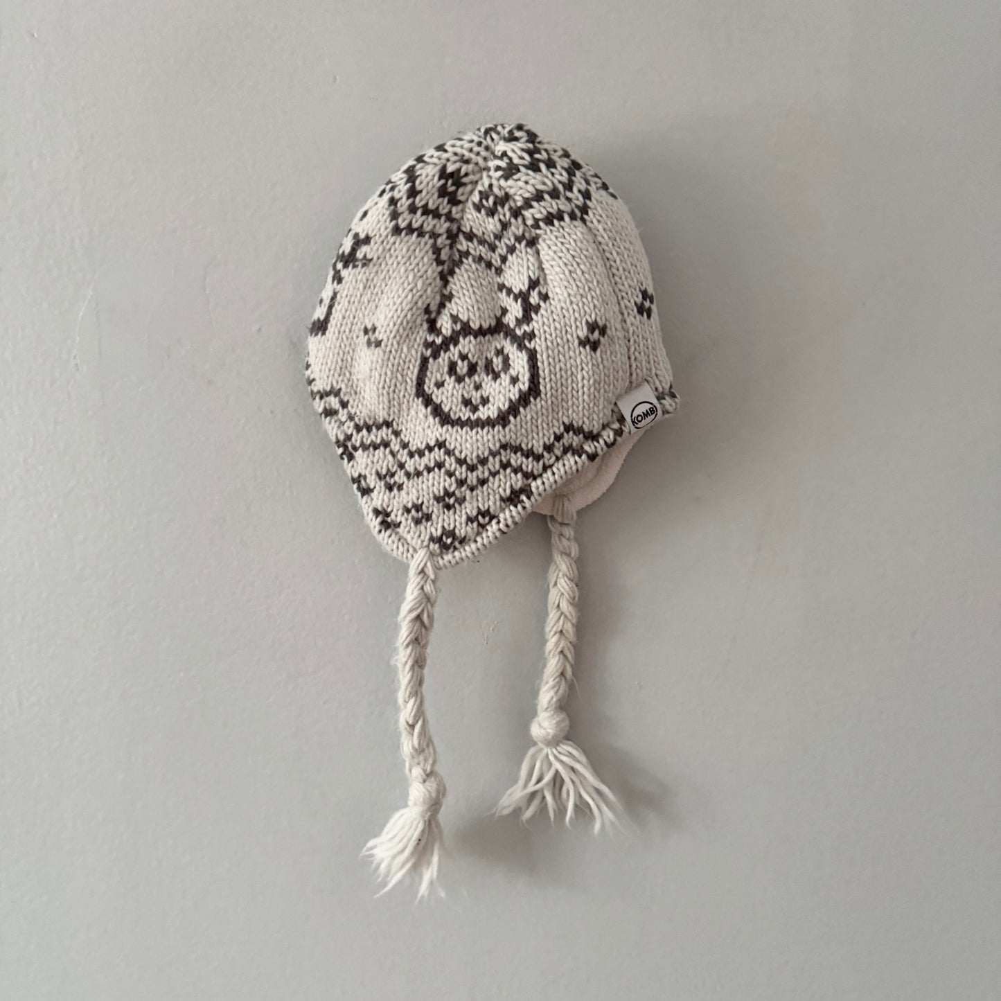 Kombi / Fleece lined knit hat / 6-12M - 2 Available