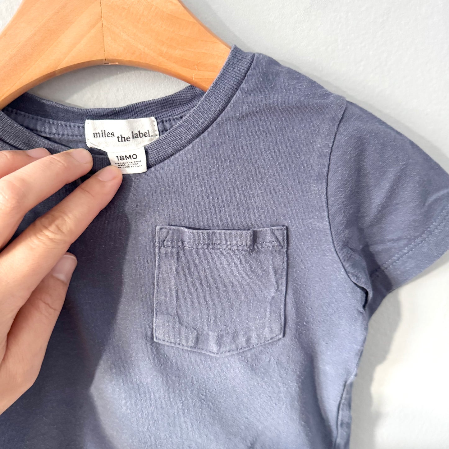 Miles the label / Dark purple T-shirt / 18M