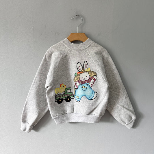 Hanes / Light grey sweatshirt / 6Y+