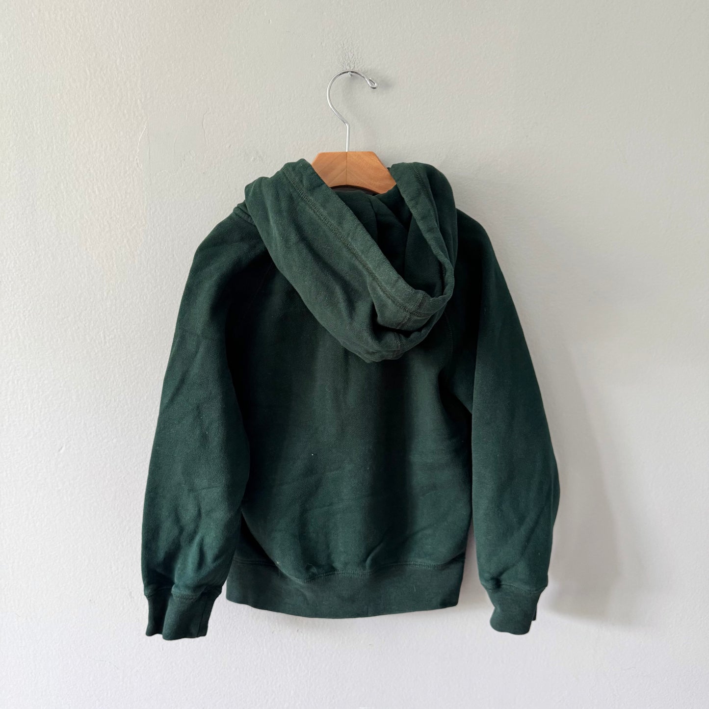 Roots / Green zip up hoodie / 5-6Y