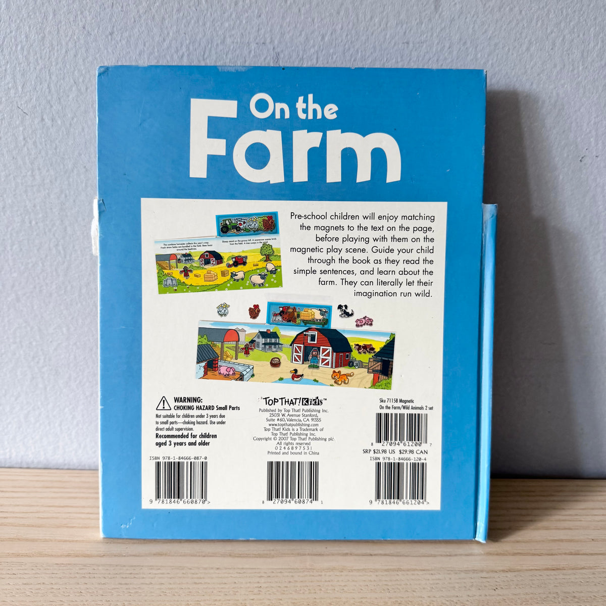 On the Farm (Magnetic Story and Play Scene)