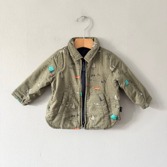 Gap / Reversible quilted jacket / 6-12M