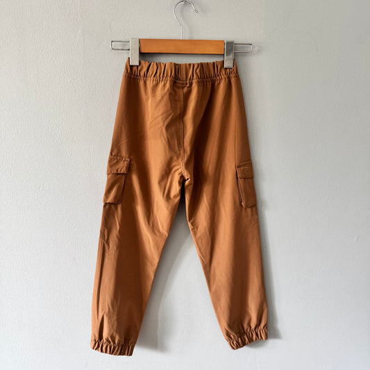 No brand / Brown active pants / 6Y