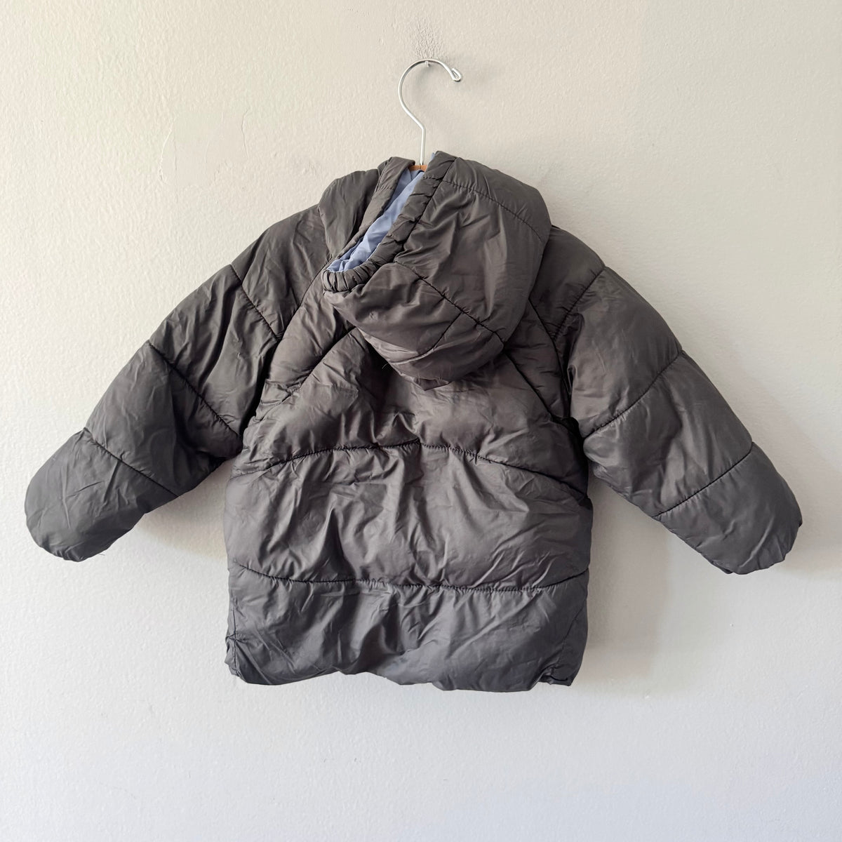 Zara / Grey puffer jacket / 2-3Y