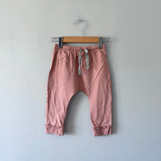 Mini mioche / Smokey orange 3/4 capri pants / 5-6Y