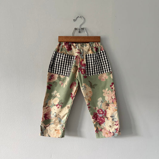 TUP / Upcycle playful pants / 3-4Y