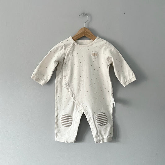 Agabang / Ivory x stars romper / 12M