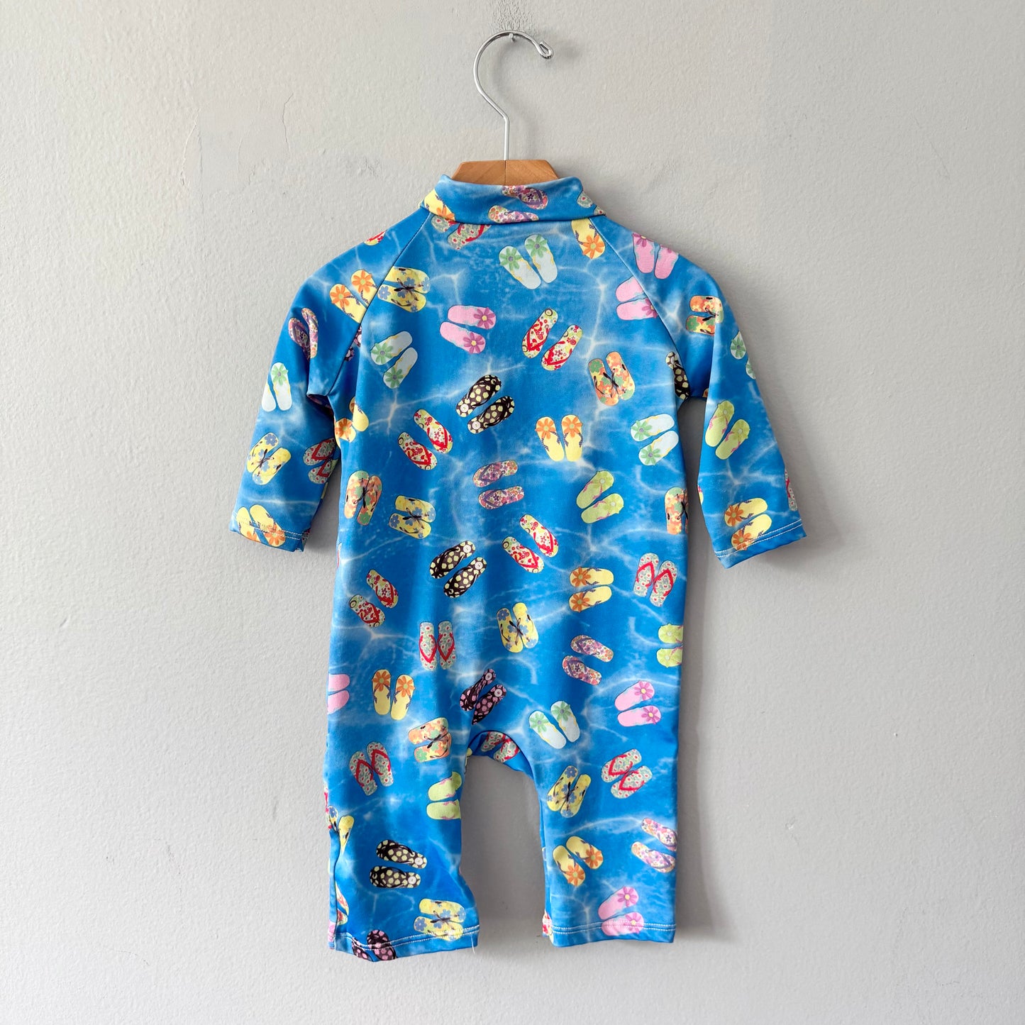 Sun Protection Zone / Blue swim suit / 12-18M