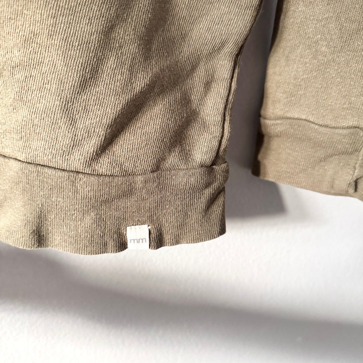 Mini mioche / Khaki sweatshirt / 12-18M