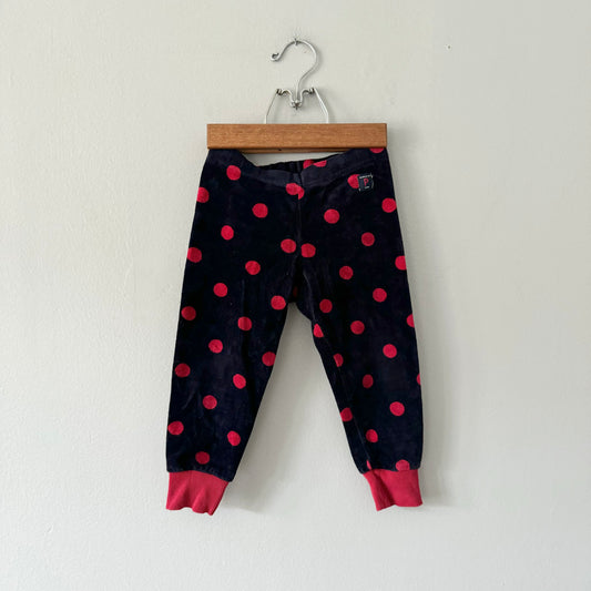 Polarn O. Pyret / Velour comfy pants / 18-24M