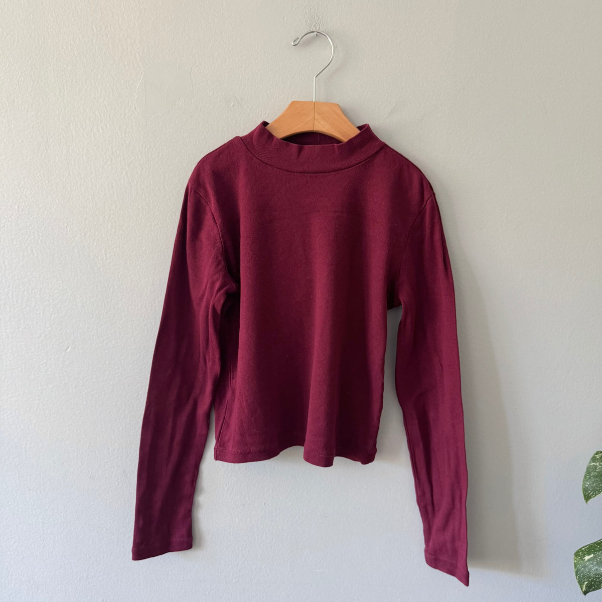 Gap / Burgundy long sleeve / 10Y