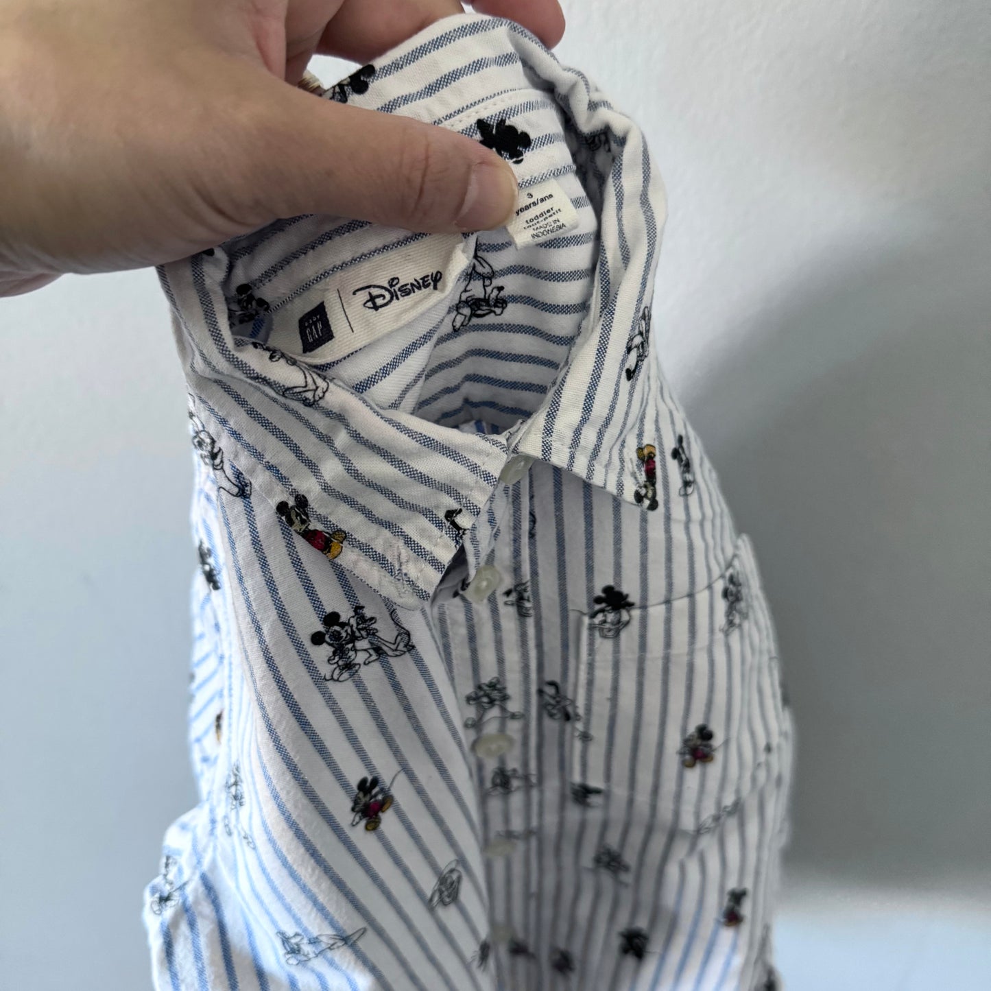 Gap x Disney / Chemise rayée / 3A