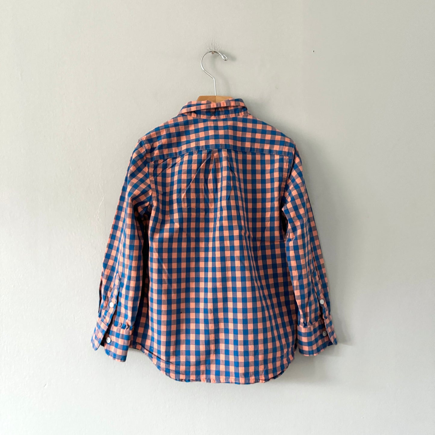 Crewcuts / Plaid dress shirt / 4-5Y