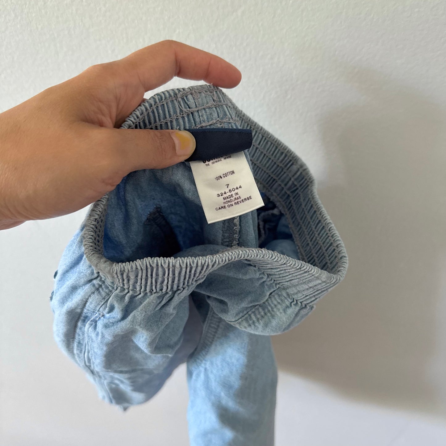 Vintage Oshkosh / Chambray shorts / 7Y