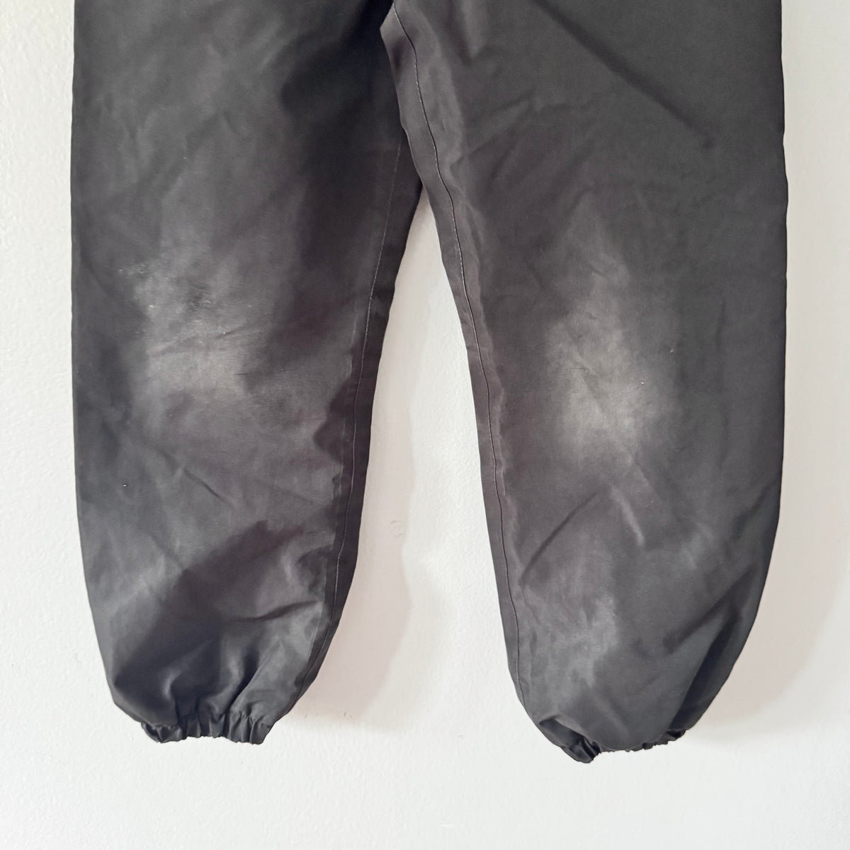 Jan & Jul / Black fleece lined pants / 6Y
