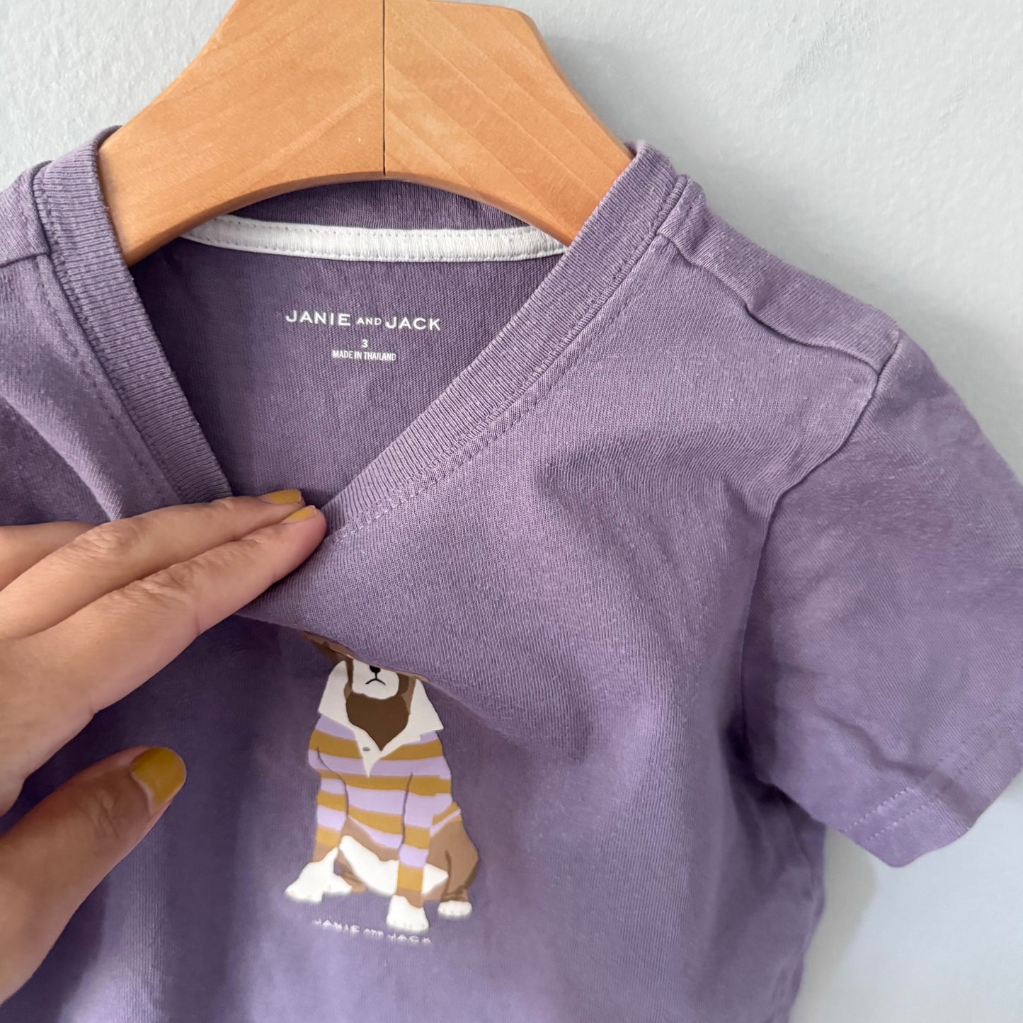 Janie & Jack / Purple T-shirt / 3Y