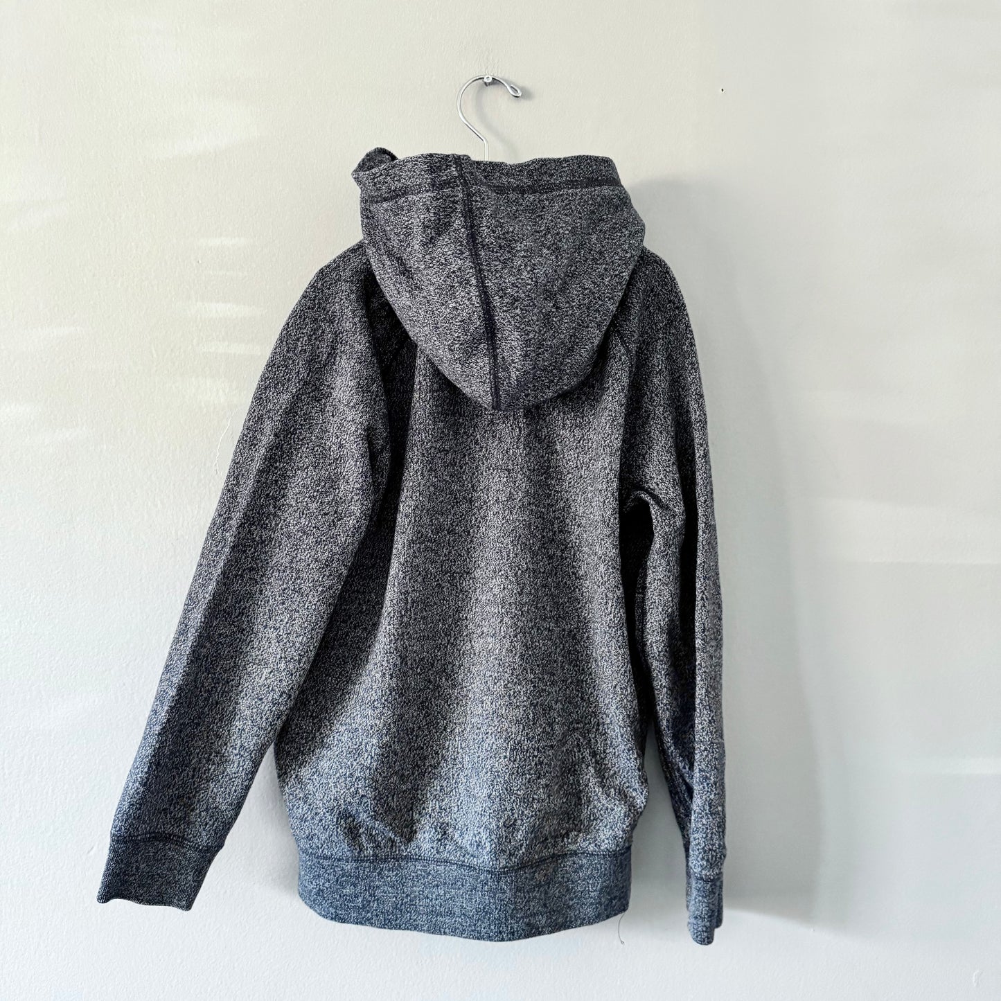 Roots / Hoodie zippé poivre et sel marine / 9-10 ans