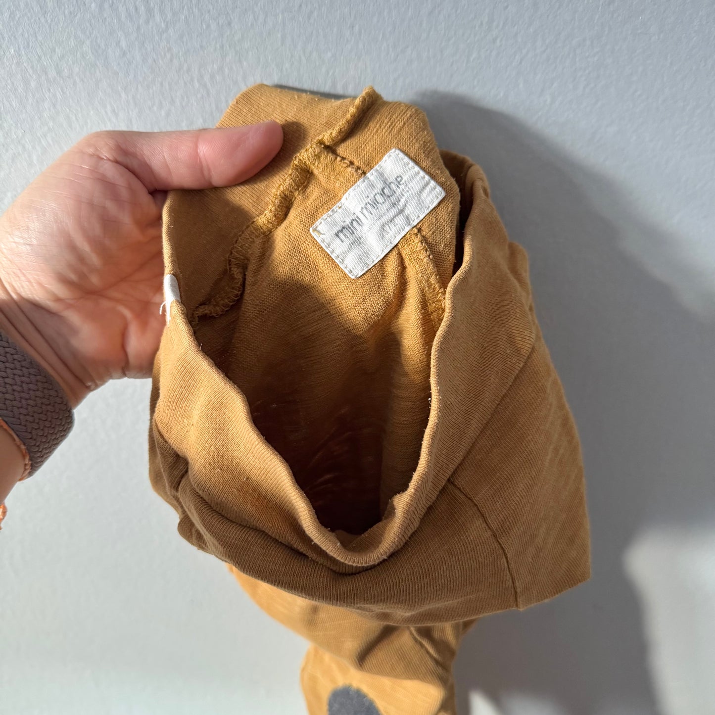 Mini mioche / Mustard cotton pants / 1-2Y - PLAY