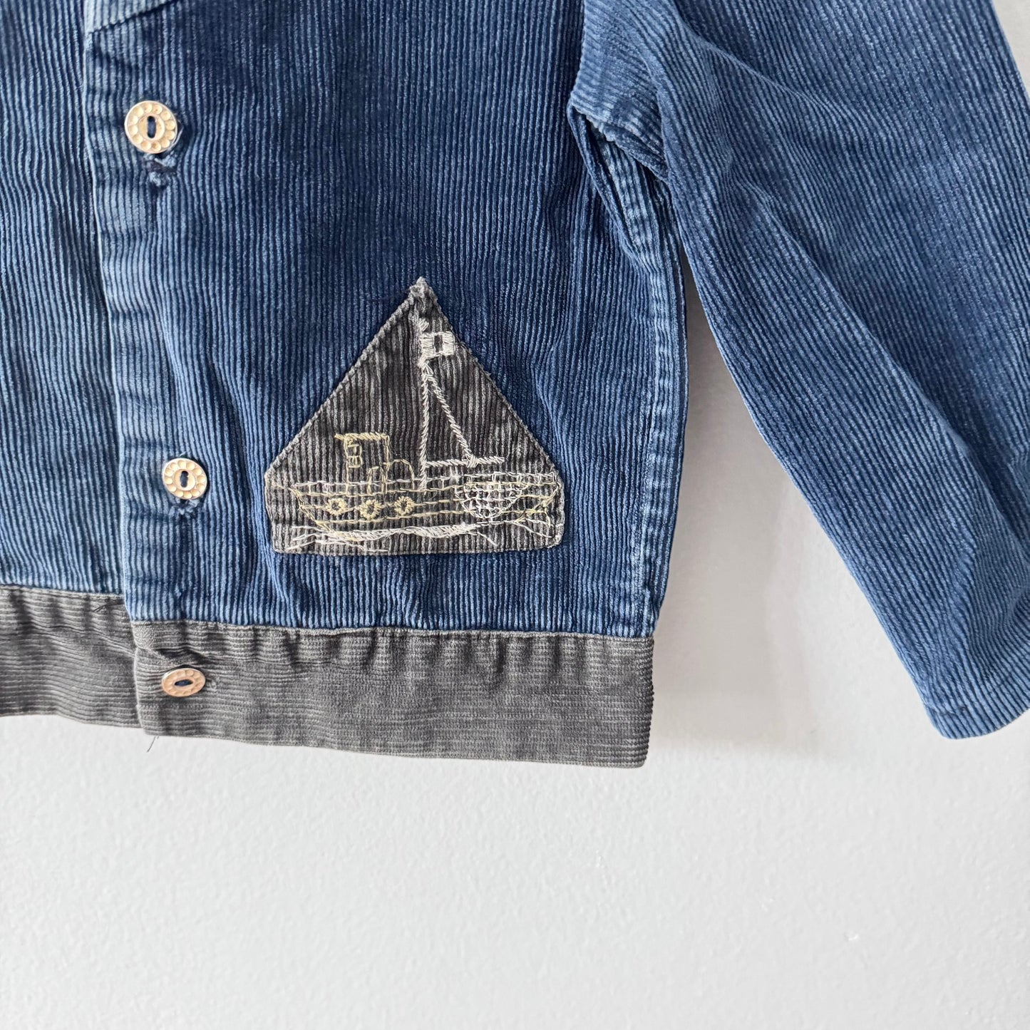 Vintage Handmade / Corduroy jacket / 18M