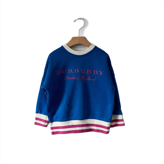 Burberry / Blue sweatshirt / 4Y