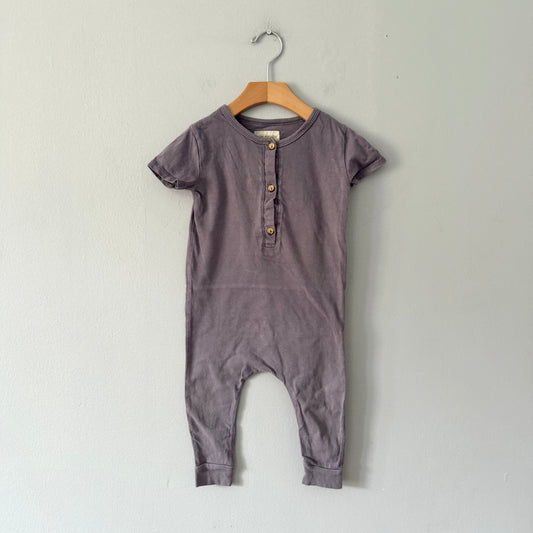 Mini Mioche / Smokey purple romper / 12-18M