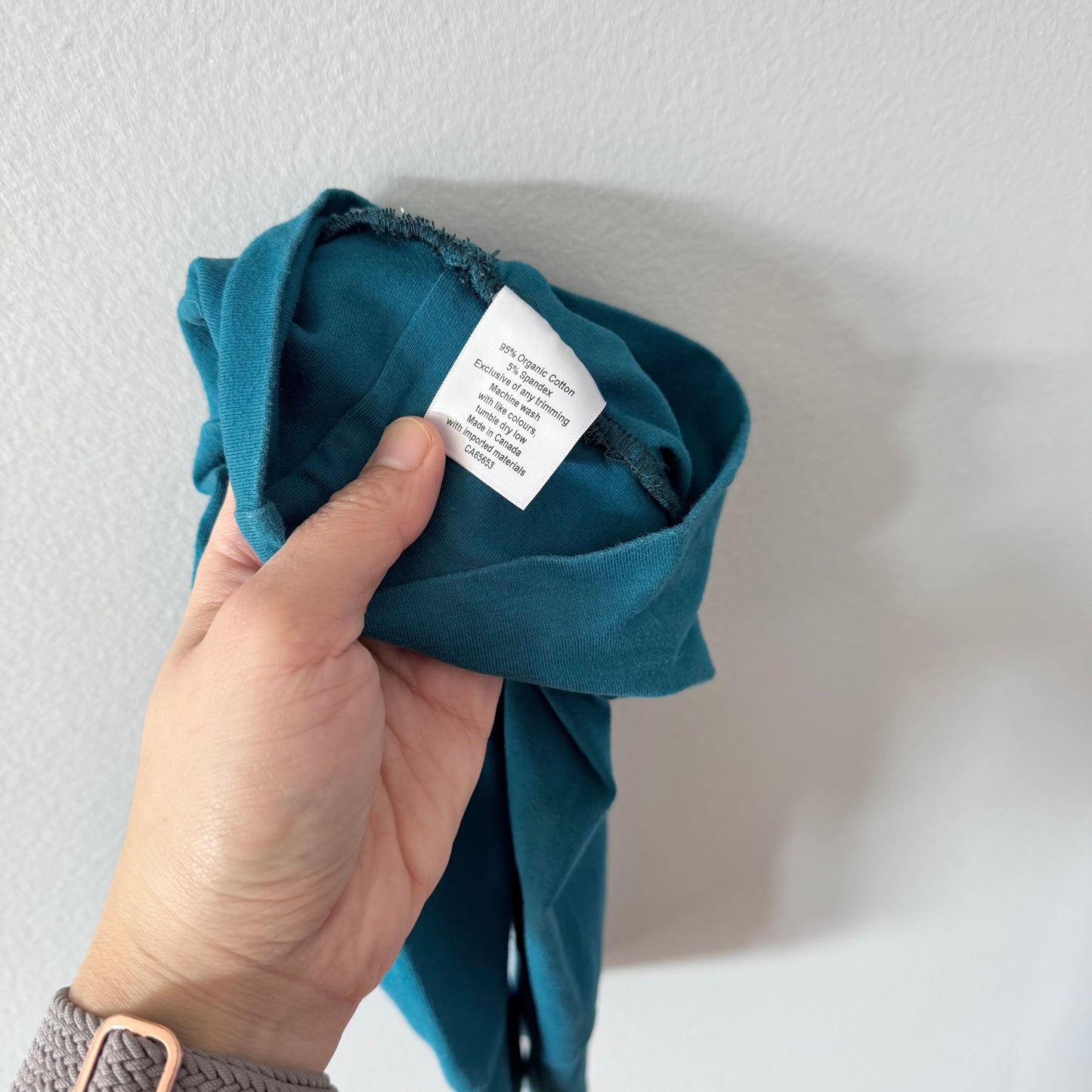 Lotus Baby Co / Pantalon évolutif - Bleu-vert / 3-9 mois