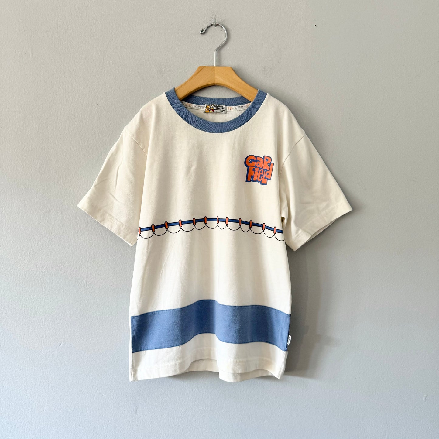 Vintage Garfield / White T-shirt / 12Y