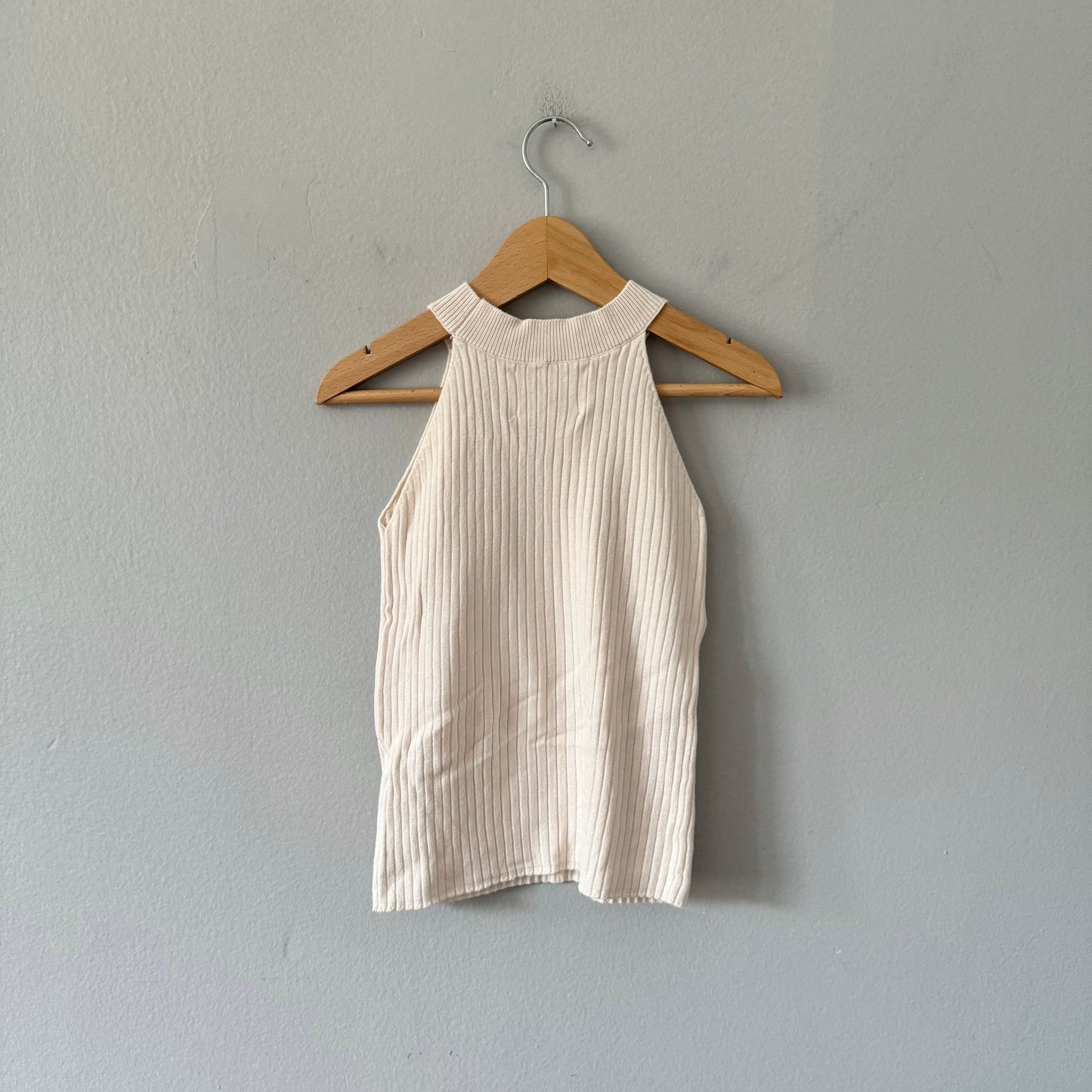 Zara / White summer knit tank / 8Y