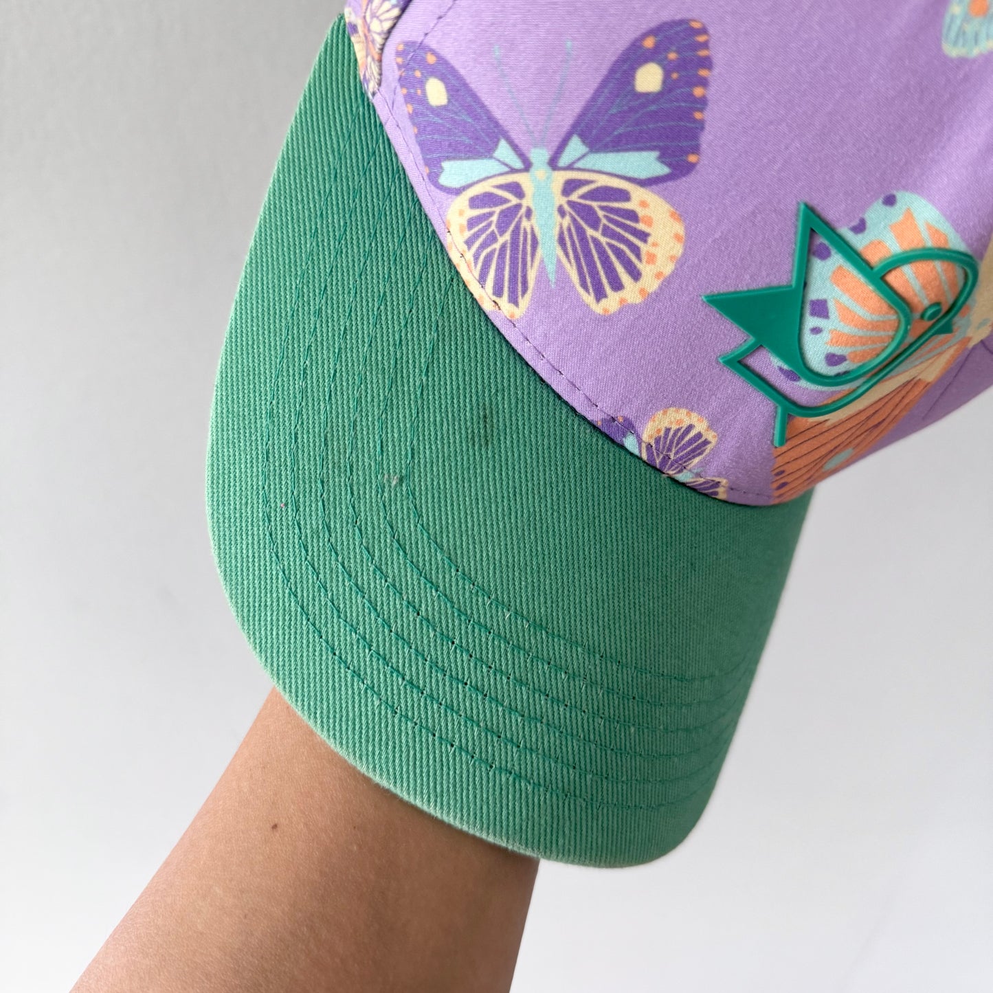 Birdz / Purple x green cap / 6-10Y