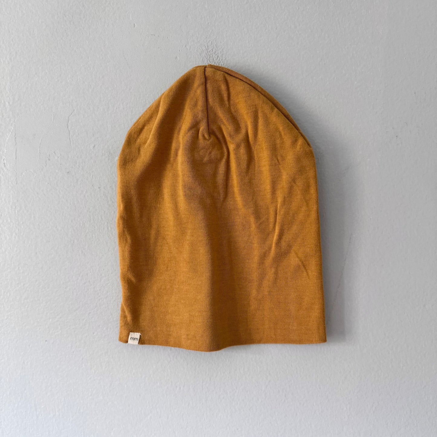 Mini mioche / Mustard beanie / Adult one size