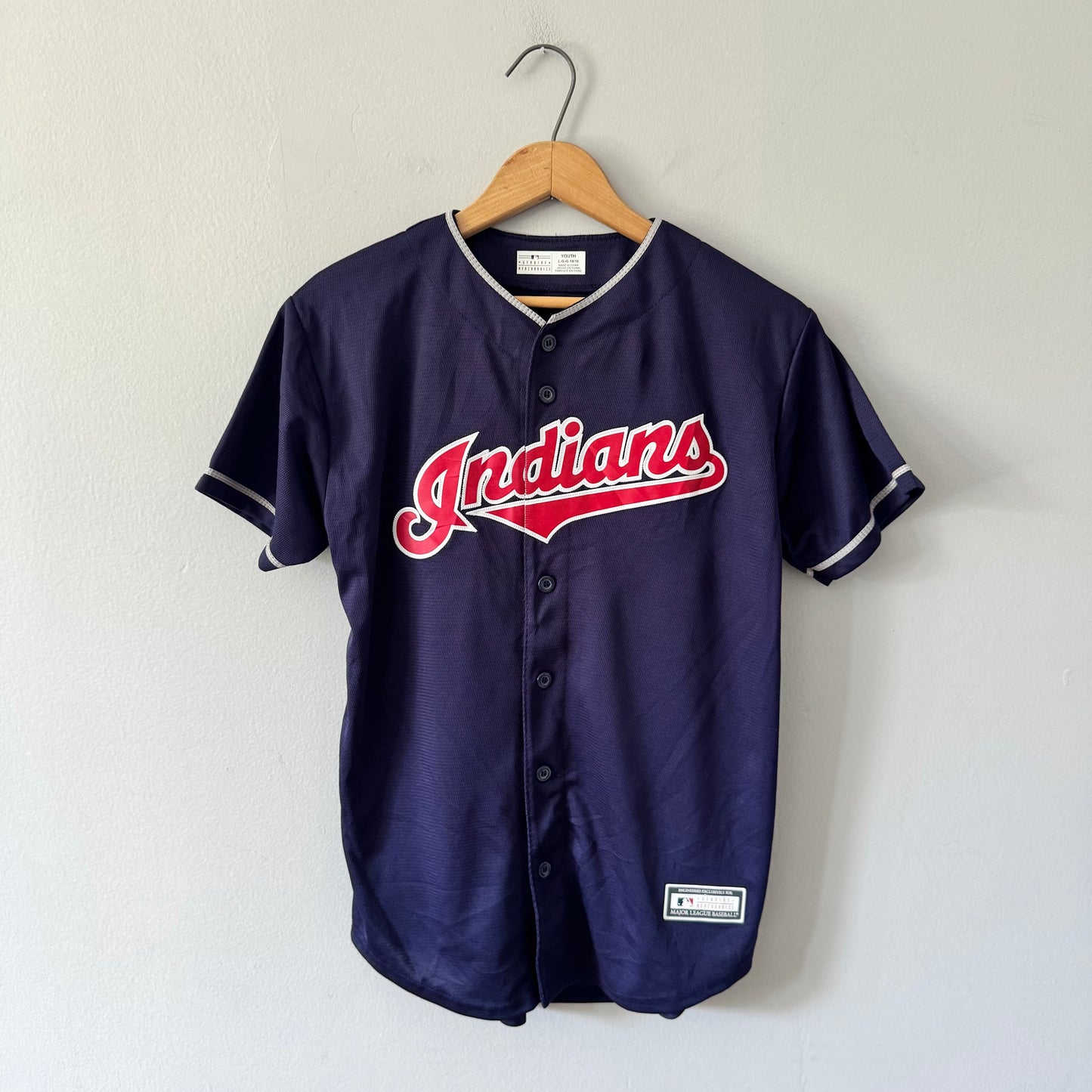 MLB / Indians jersey / 14-16Y