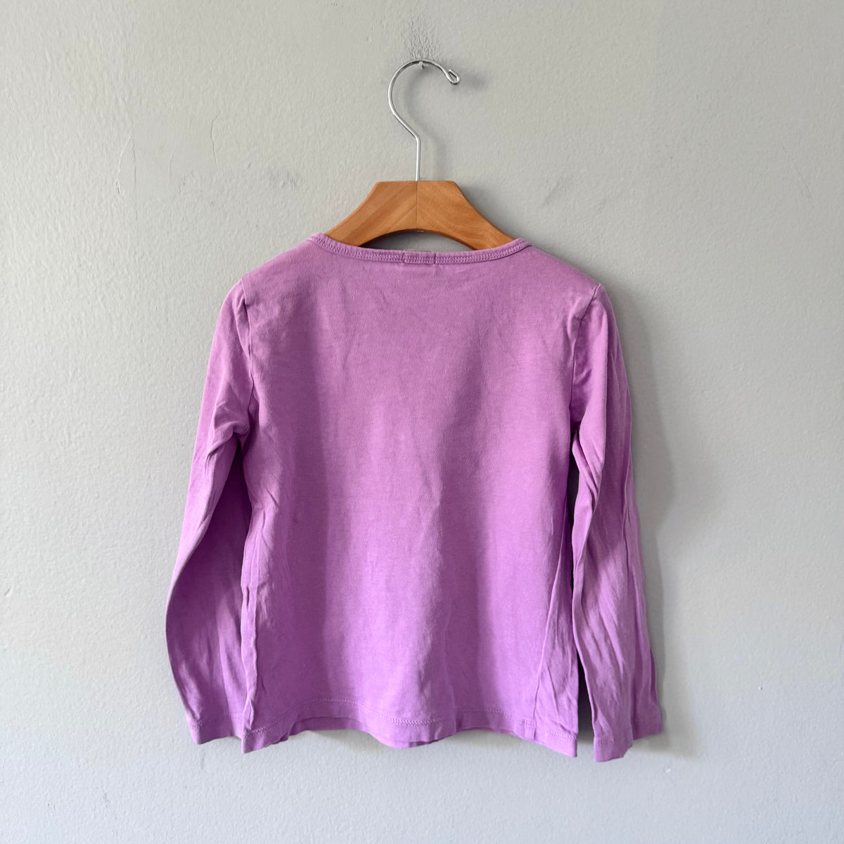 Crewcuts / Purple x unicorn long sleeve / 4-5Y