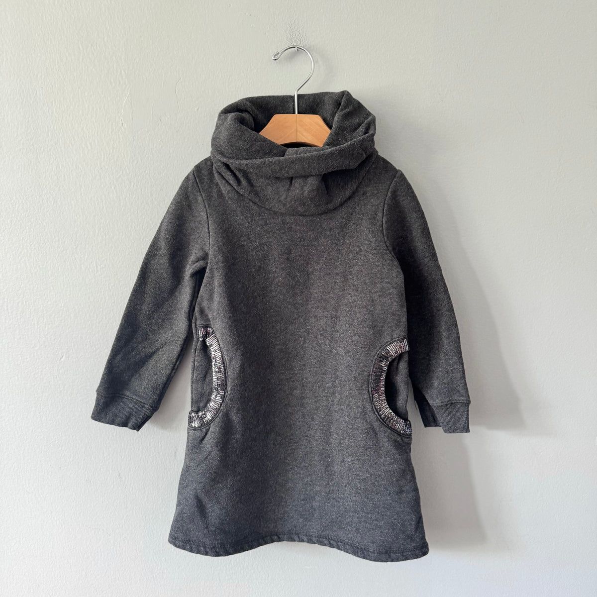 Gymboree / Dark grey sweat dress / 5T