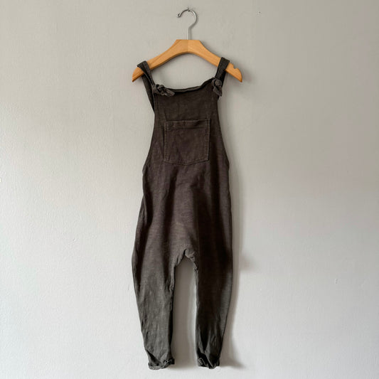 Mini mioche / Dark grey overalls / 5Y