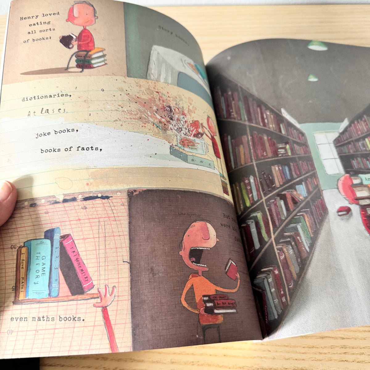 The Incredible Book Eating Boy / Oliver Jeffers