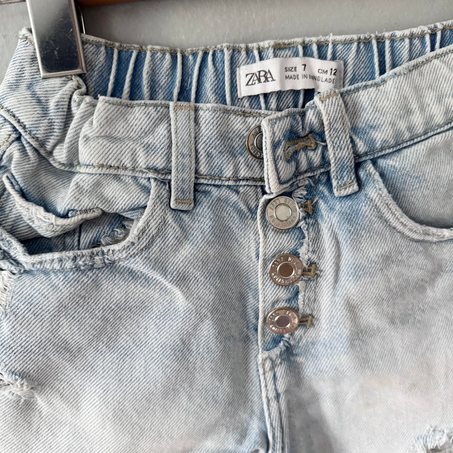 Zara / Denim short pants / 7Y