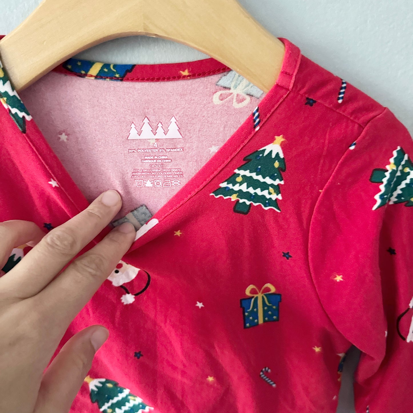 No brand / Santa red dress / 4T